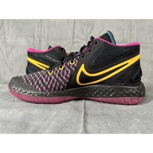Nike KD Trey 5 VIII Mens 9.5 Black Purple Yellow CK2090-005 Basketball Shoes NEW